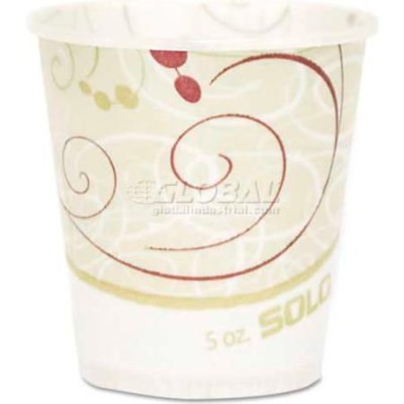Solo SOLO® Paper Water Cups, Waxed, 5 oz., 30 Bags of 100/Carton R53SYM